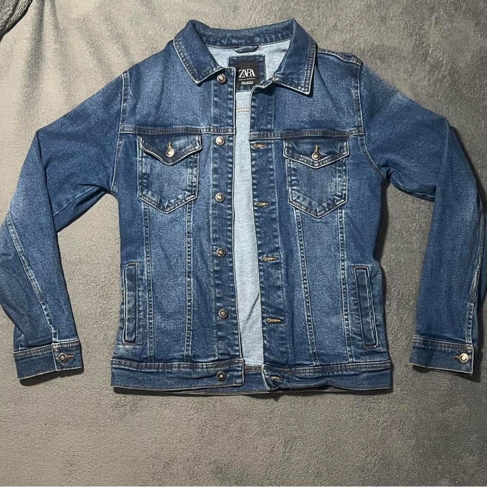 Zara Classic Indigo Denim Jacket
